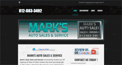 Desktop Screenshot of markleeautosales.com
