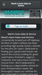 Mobile Screenshot of markleeautosales.com